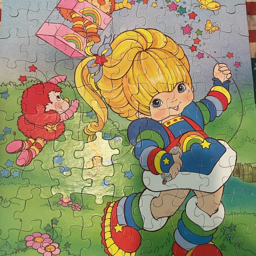 Rainbow Brite Vintage Puzzle